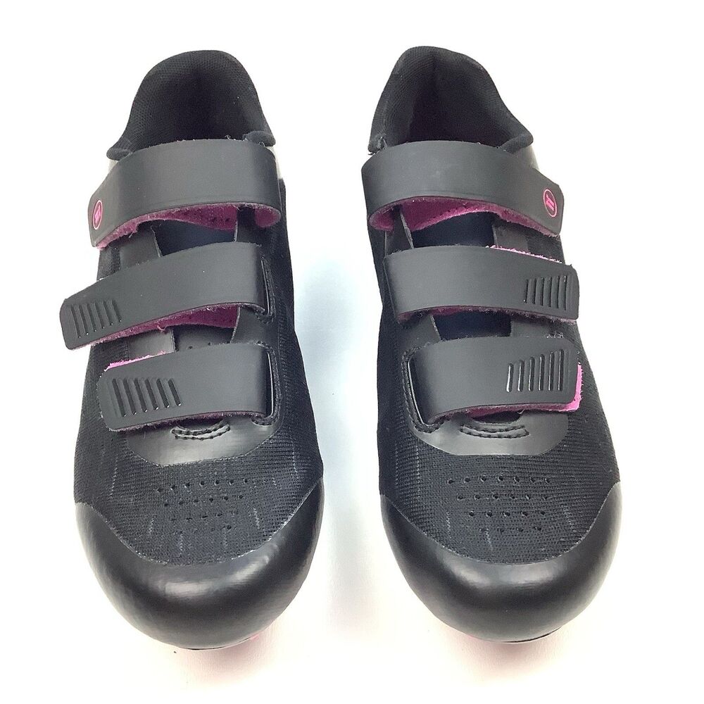 Tommaso Pista 100 Cycling Bicycle Shoes Women Size US 8 EUR 39 Black Pink 3 Bolt